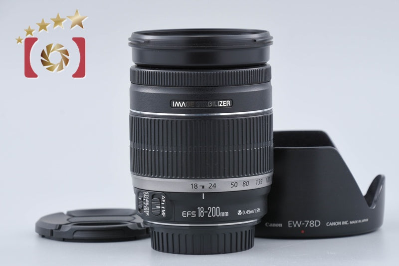 Canon EF-S 18-200mm f/3.5-5.6 IS