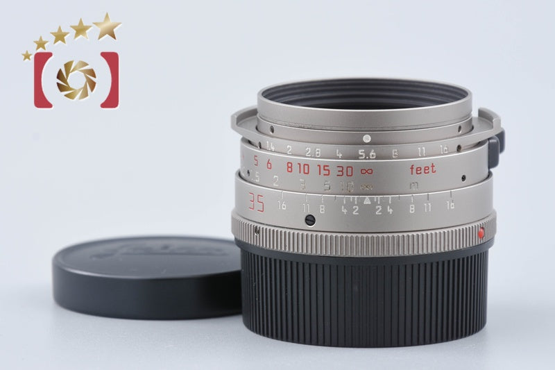 Leica SUMMILUX-M 35mm f/1.4 M6 Titanium Titan