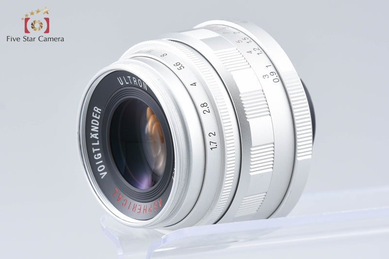 Voigtlander ULTRON 35mm f/1.7 Aspherical Silver L39 LTM Leica Thread Mount