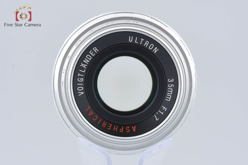 Voigtlander ULTRON 35mm f/1.7 Aspherical Silver L39 LTM Leica Thread Mount