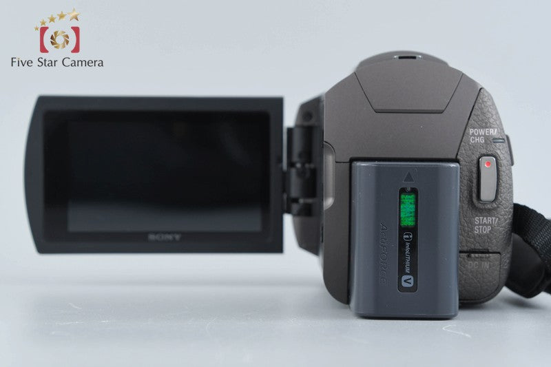 SONY HANDYCAM FDR-AX40 Bronze Brown 4K Handycam w/ Box [Japanese Language Only]