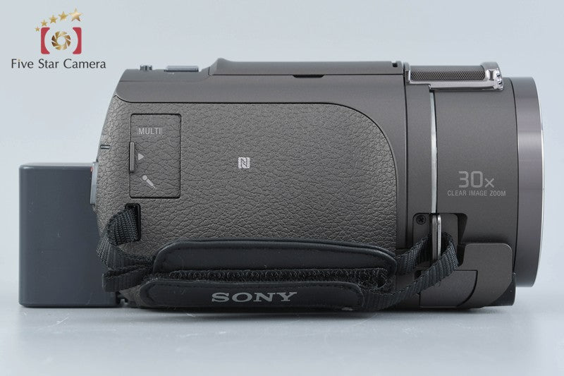 SONY HANDYCAM FDR-AX40 Bronze Brown 4K Handycam w/ Box [Japanese Language Only]