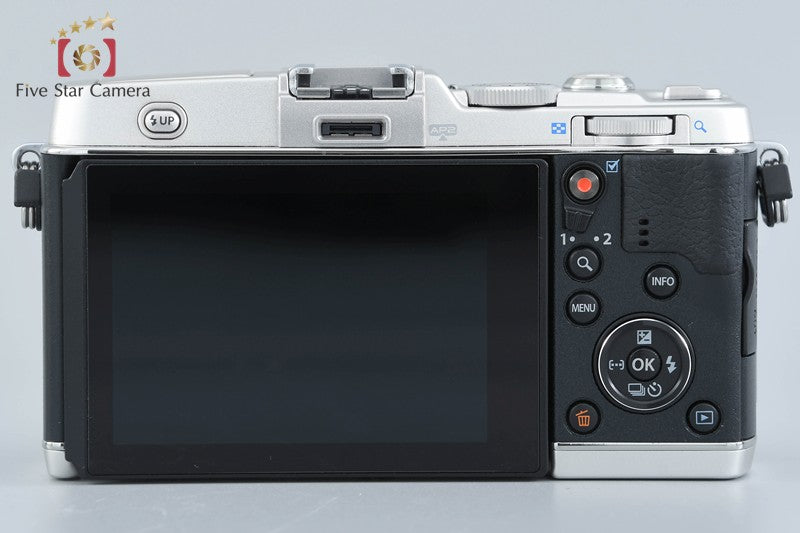 Olympus PEN E-P5 Silver 16.1 MP Mirrorless Camera 14-42 Lens