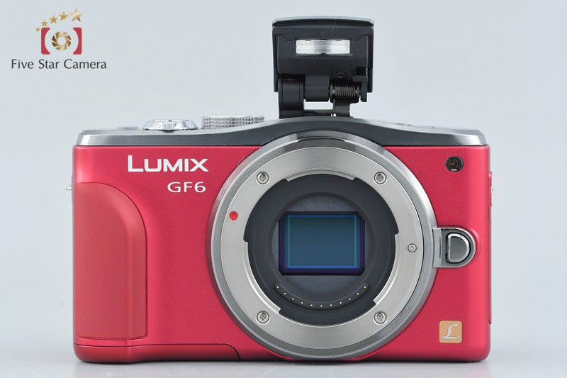 Panasonic LUMIX DMC-GF6 Red 14-42 45-150 Lens w/ Box [Japanese Language Only]