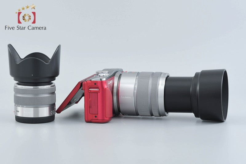 Panasonic LUMIX DMC-GF6 Red 14-42 45-150 Lens w/ Box [Japanese Language Only]