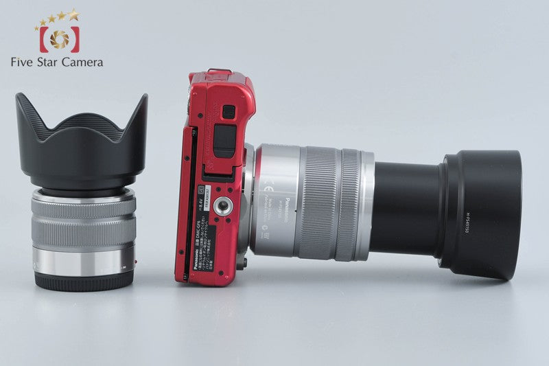 Panasonic LUMIX DMC-GF6 Red 14-42 45-150 Lens w/ Box [Japanese Language Only]