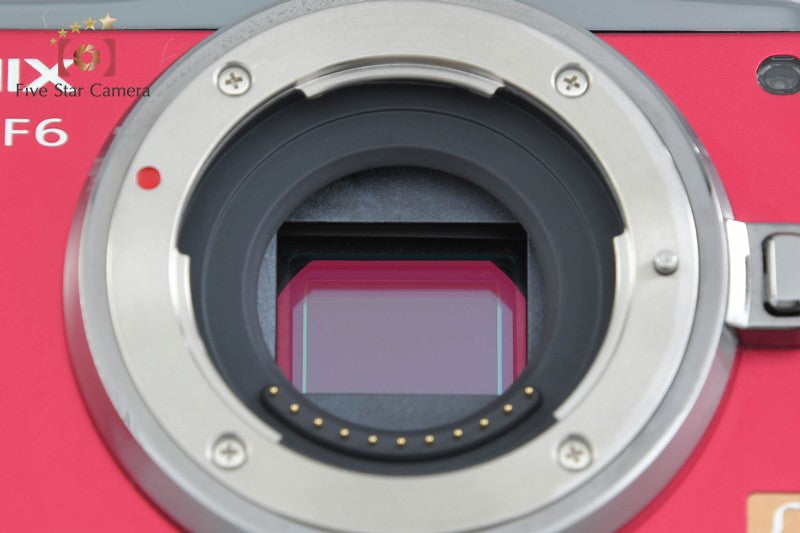 Panasonic LUMIX DMC-GF6 Red 14-42 45-150 Lens w/ Box [Japanese Language Only]