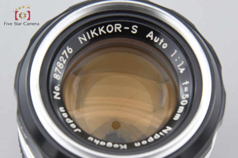 Nikon NIKKOR-S Auto 50mm f/1.4 Ai Converted