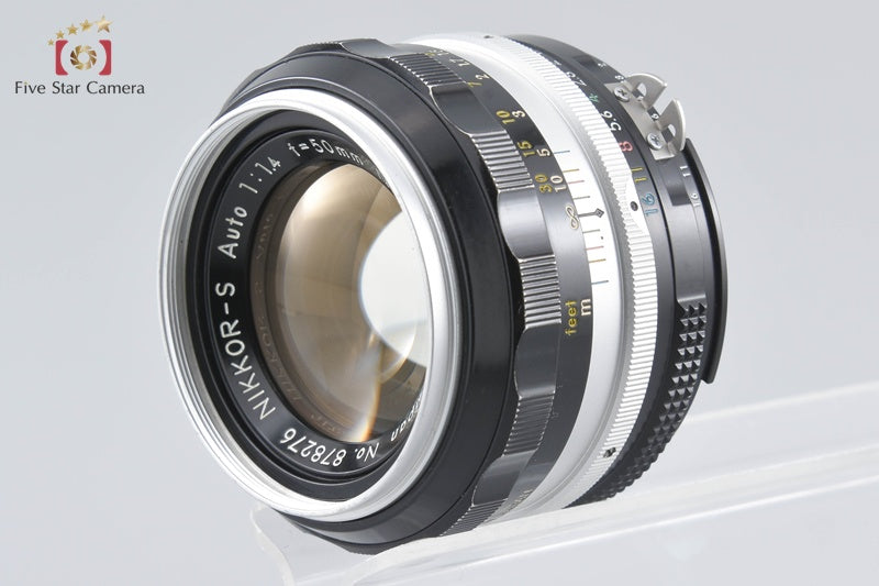 Nikon NIKKOR-S Auto 50mm f/1.4 Ai Converted