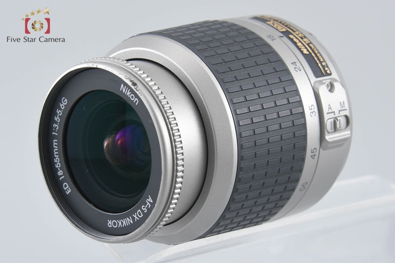 Nikon AF-S DX NIKKOR 18-55mm f/3.5-5.6 G ED Silver