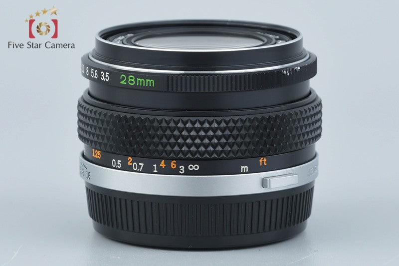 Olympus G.ZUIKO AUTO-W 28mm f/3.5