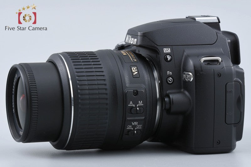 "Shutter count 2,811" Nikon D60 10.2 MP DSLR Camera 18-55 Lens