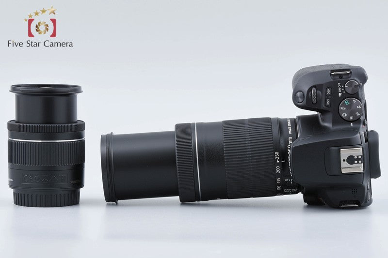 Canon EOS Kiss X10 / Rebel SL3 / 250D / 200DII 24.1MP 18-55 55-250 Lenses