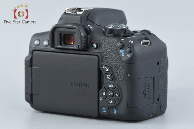 "Count 1,840" Canon EOS Kiss X8i / Rebel T6i / 750D 24.2 MP 18-55 55-250 Lens