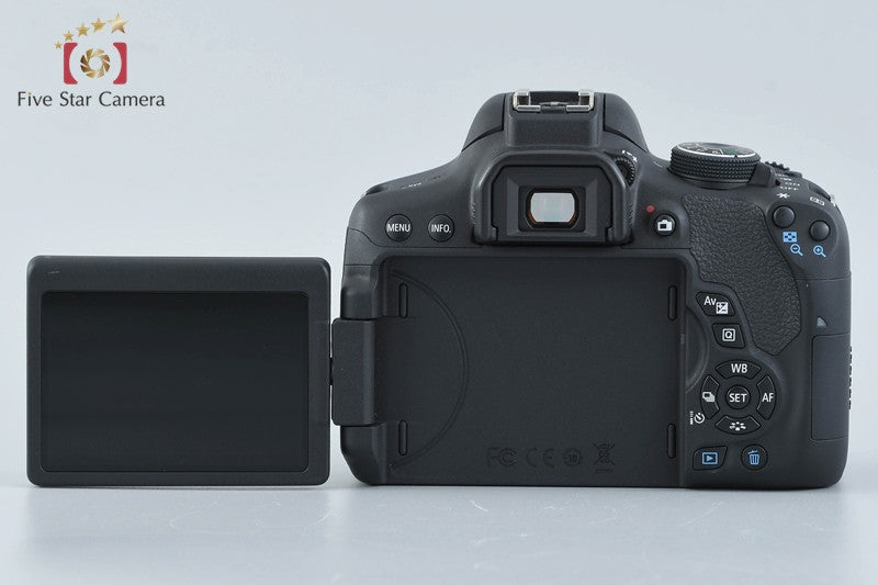 "Count 1,840" Canon EOS Kiss X8i / Rebel T6i / 750D 24.2 MP 18-55 55-250 Lens