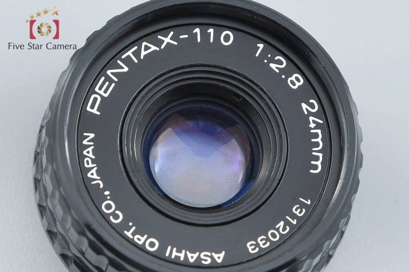 Pentax 110 24mm f/2.8 + 50mm f/2.8