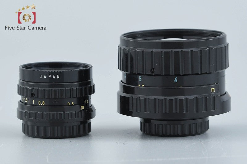 Pentax 110 24mm f/2.8 + 50mm f/2.8