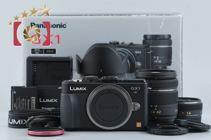 Panasonic LUMIX DMC-GX1 16.0 MP 14 14-42 Lenses w/ Box [Japanese Language Only]