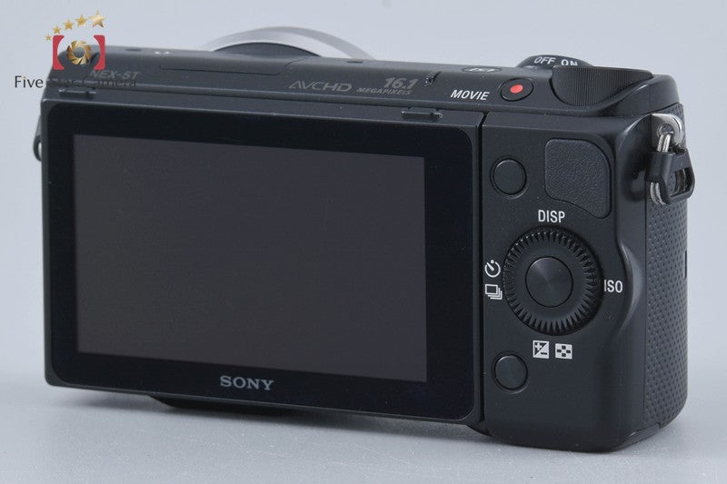 Sony Alpha α NEX-5T Black Digital Camera 16-50 Lens [Japanese Language Only]