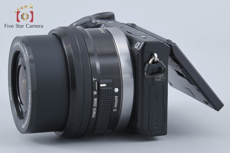 Sony Alpha α NEX-5T Black Digital Camera 16-50 Lens [Japanese Language Only]
