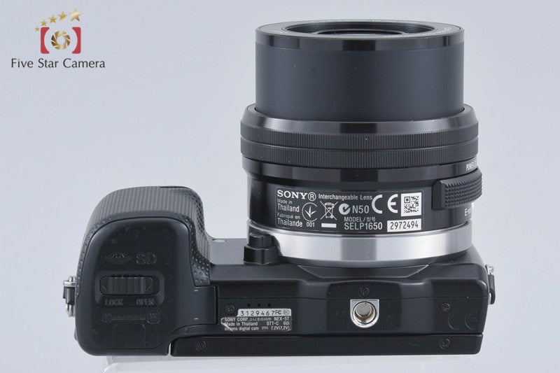 Sony Alpha α NEX-5T Black Digital Camera 16-50 Lens [Japanese Language Only]