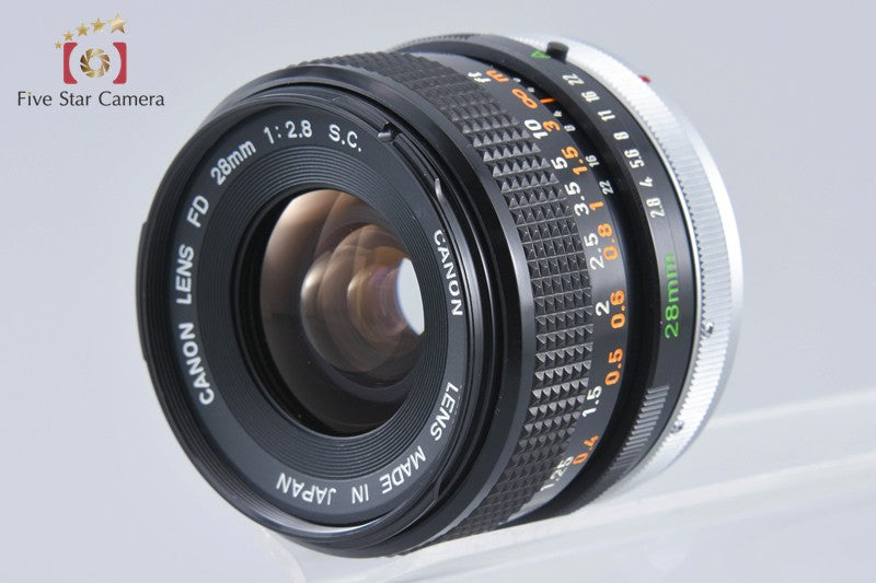 Canon FD 28mm f/2.8 S.C.