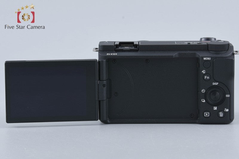Sony α VLOGCAM ZV-E10 II Black 16-50 55-210 Lenses [Japanese Language Only]