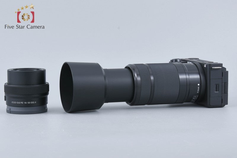Sony α VLOGCAM ZV-E10 II Black 16-50 55-210 Lenses [Japanese Language Only]