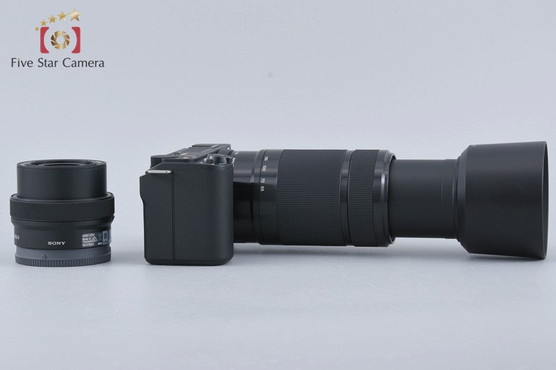 Sony α VLOGCAM ZV-E10 II Black 16-50 55-210 Lenses [Japanese Language Only]
