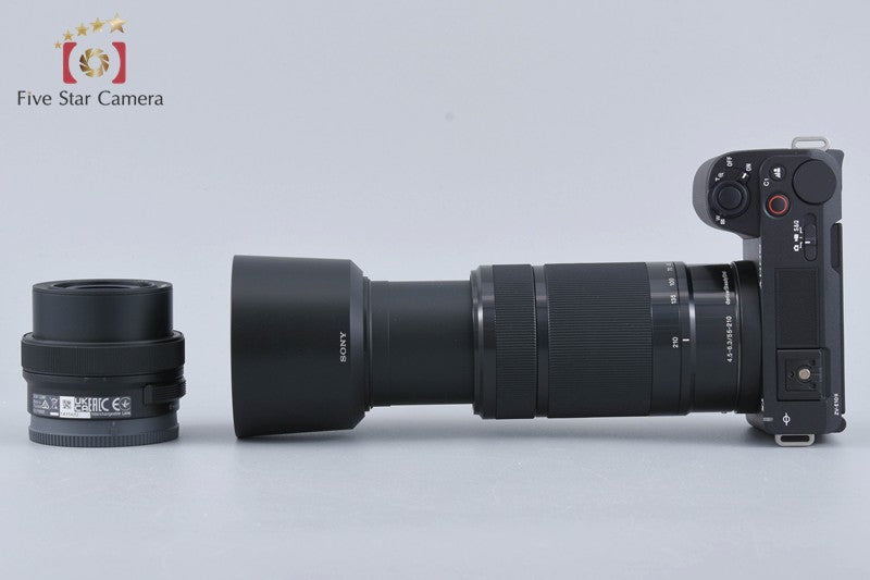 Sony α VLOGCAM ZV-E10 II Black 16-50 55-210 Lenses [Japanese Language Only]