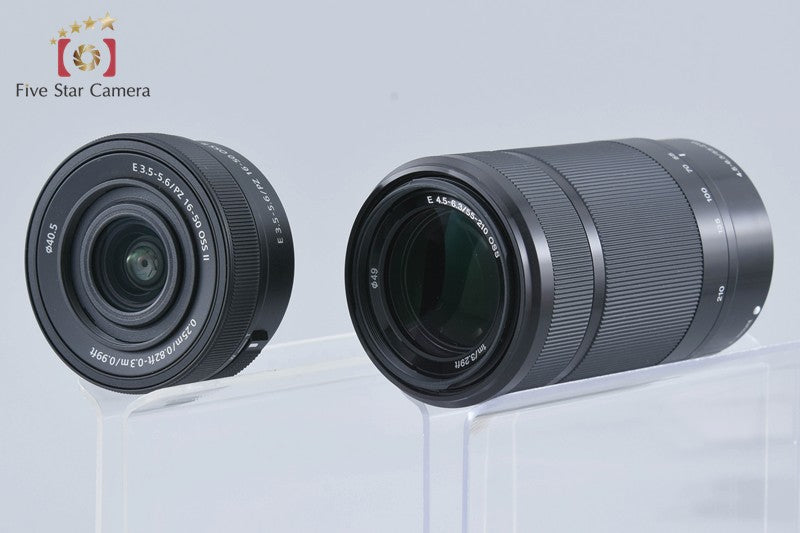 Sony α VLOGCAM ZV-E10 II Black 16-50 55-210 Lenses [Japanese Language Only]