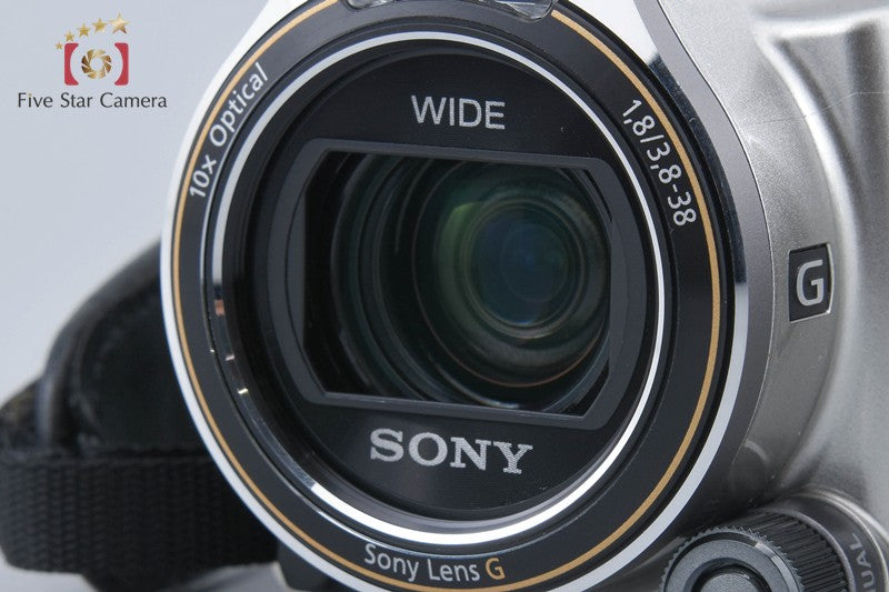 SONY HANDYCAM HDR-CX560V Champagne Silver Camcoder [Japanese Language Only]