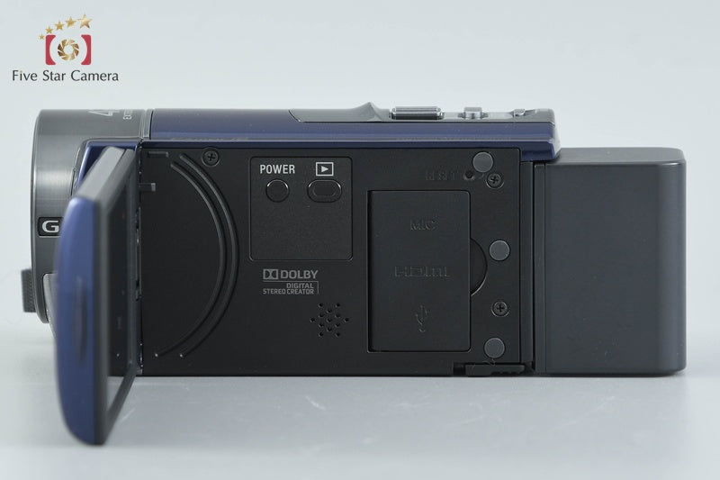 Sony HDR-CX180 Blue Digital Hi-Vision Camcorder [Japanese Language Only]