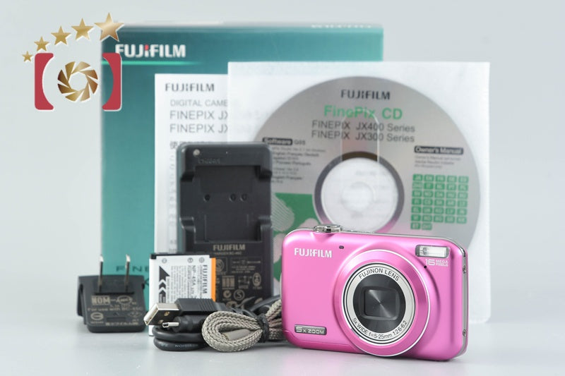 Fujifilm FinePix JX400 Pink 16.0 MP Digital Camera w/ Box