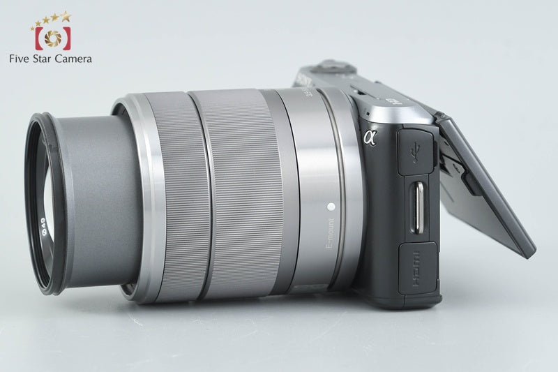 "Count 5,638" Sony α NEX-C3 Black 16.2 MP 18-55 Lens [Japanese Language Only]