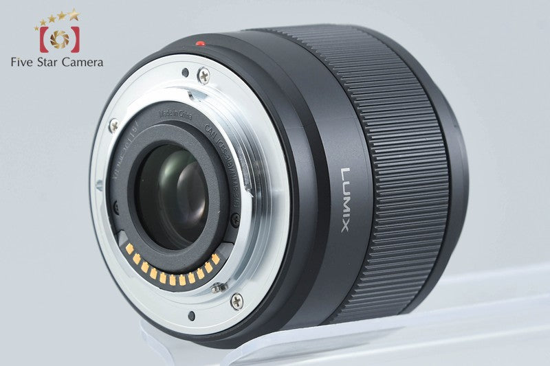 Panasonic LUMIX G 25mm f/1.7 ASPH. H-H025 Black