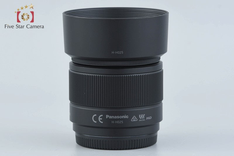 Panasonic LUMIX G 25mm f/1.7 ASPH. H-H025 Black