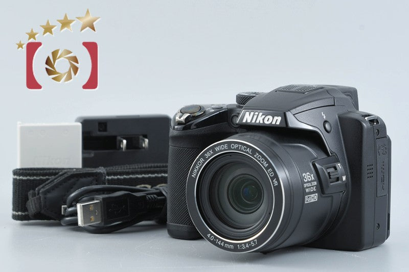 Nikon COOLPIX P500 Black 12.1 MP Digital Camera