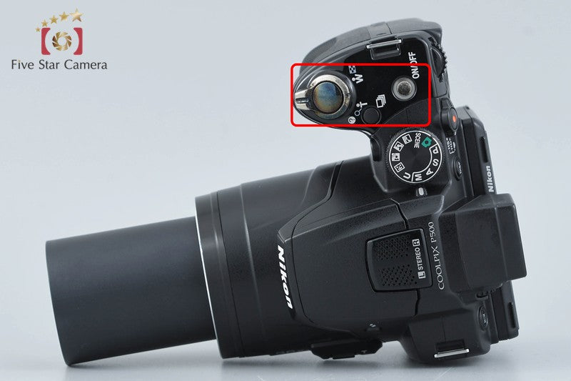 Nikon COOLPIX P500 Black 12.1 MP Digital Camera