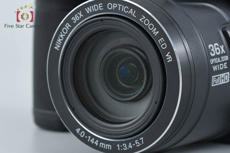 Nikon COOLPIX P500 Black 12.1 MP Digital Camera