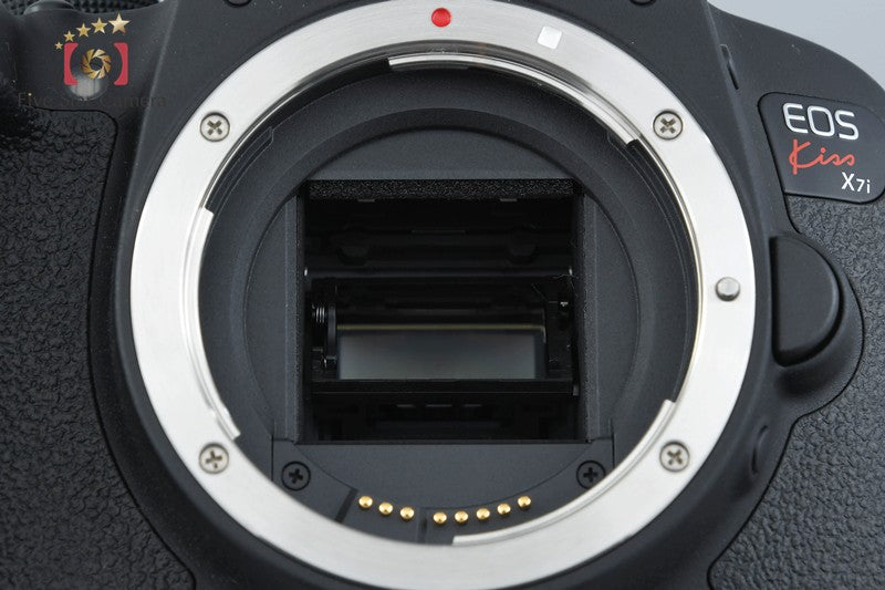 "Shutter count 504" Canon EOS Kiss X7i / Rebal T5i / 700D 18.0 MP 18-55 Lens