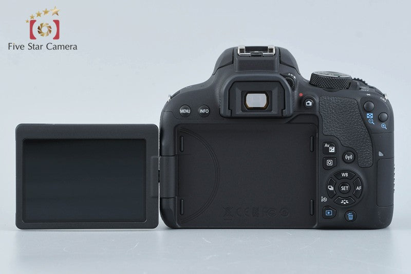 "Count 2,684" Canon EOS Kiss X9i / Rebel T7i / 800D 24.2 MP 18-55 55-250 Lenses