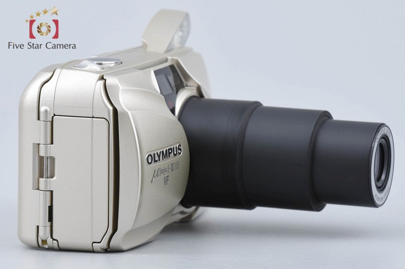 Olympus μ[mju:]-II 115 VF Champagne Gold 35mm Point & Shoot Film Camera