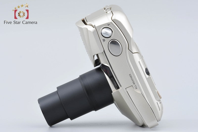 Olympus μ[mju:]-II 115 VF Champagne Gold 35mm Point & Shoot Film Camera