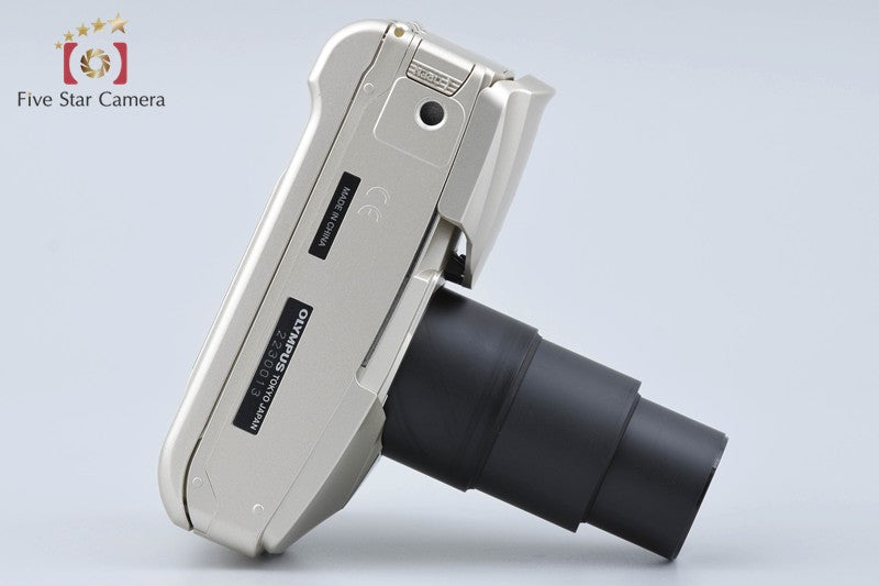 Olympus μ[mju:]-II 115 VF Champagne Gold 35mm Point & Shoot Film Camera