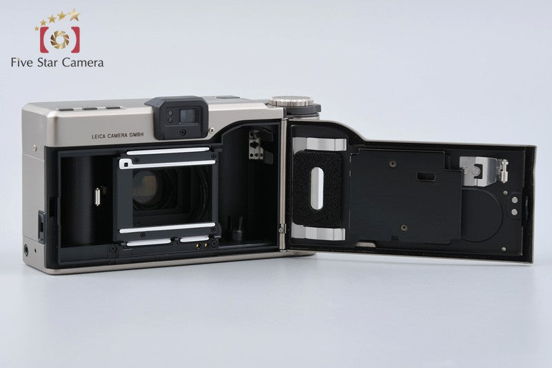 Leica Minilux Silver 35mm Point & Shoot Film Camera