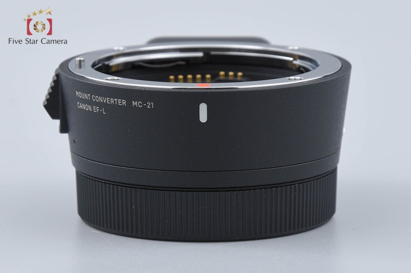 Sigma Mount Converter MC-21 for Canon EF-Mount Lens to Leica L Mount w/ Box