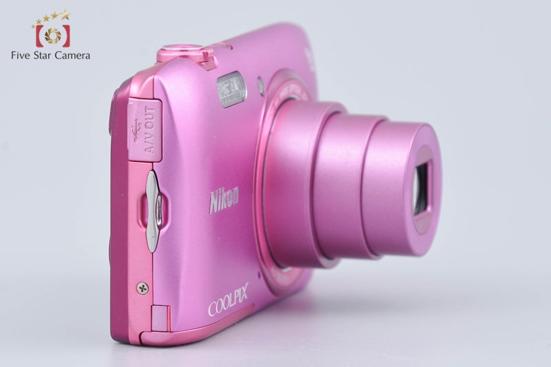 Nikon COOLPIX S3600 Azalea Pink 20.0 MP Digital Camera