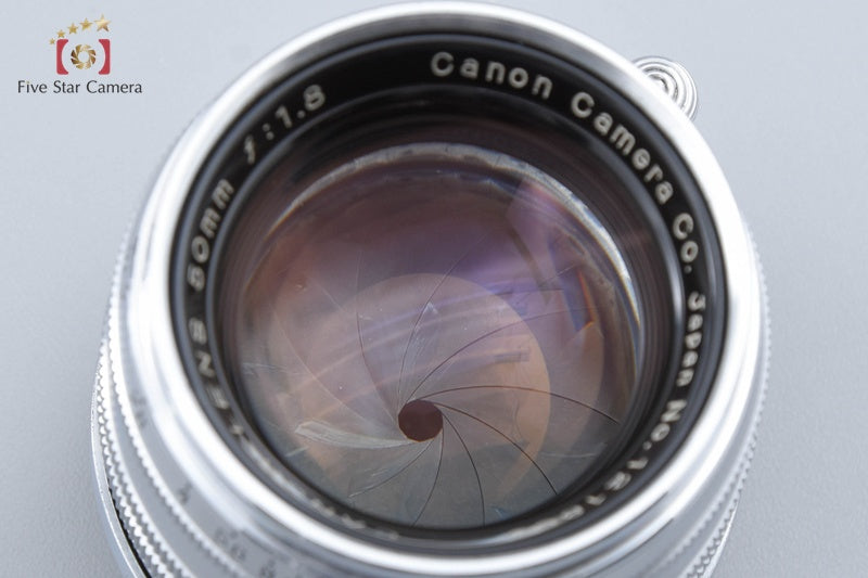 Canon 50mm f/1.8 L39 LTM Leica Thread Mount Lens
