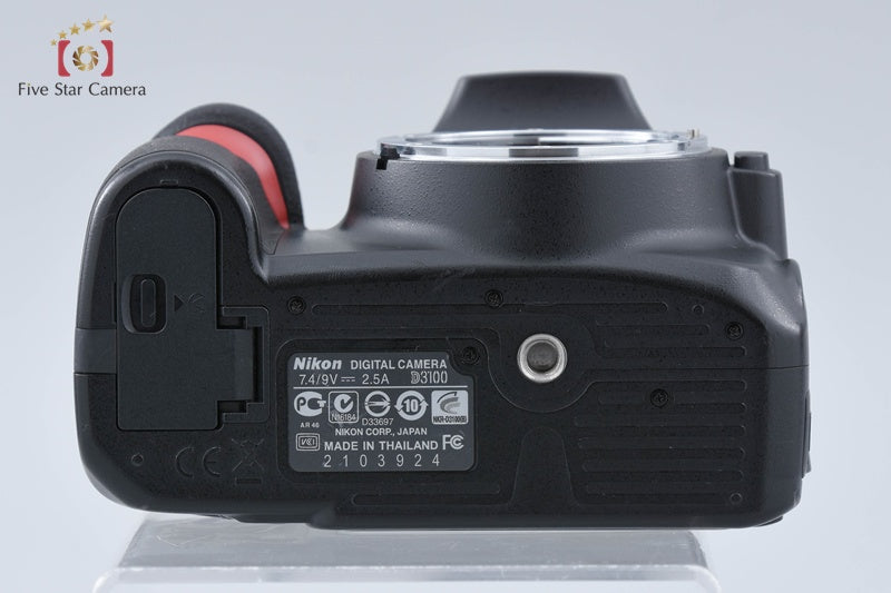Nikon D3100 Black 14.2 MP Digital SLR Camera Body